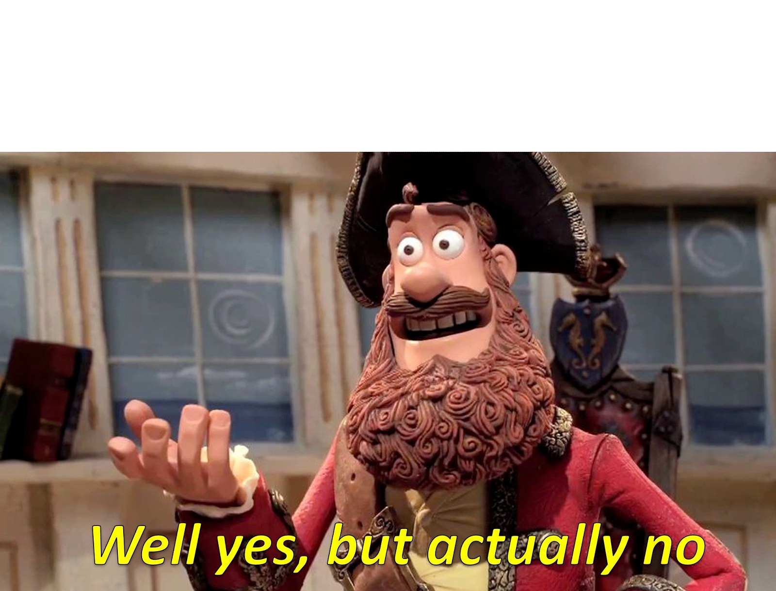 mem „well yes, but actually no”: schema mówi tak, serwer mówi nie
